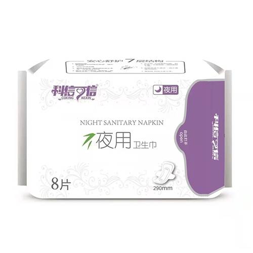 科信可信夜用卫生巾 单包装290mm