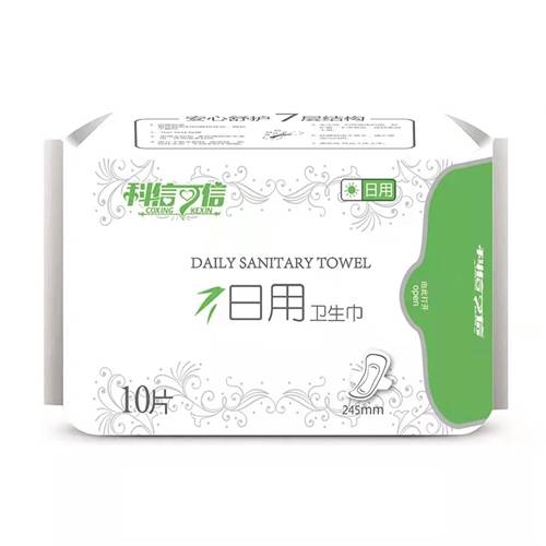 科信可信日用卫生巾 单包装245mm